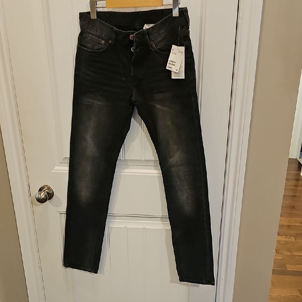 H&M Women's Dark Gray Slim Jeans